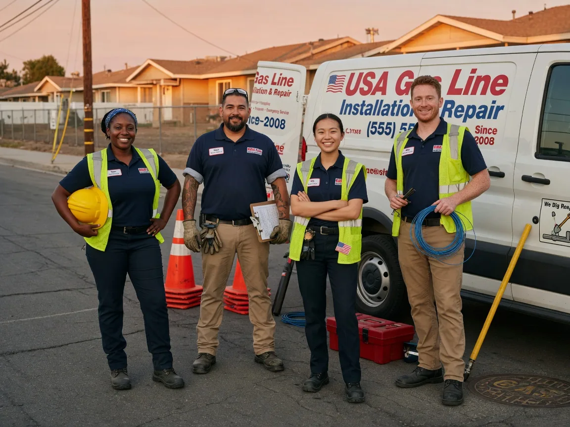 Gas Line Installation company in Mifflinville, PA
